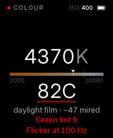 Colour, fluorescent